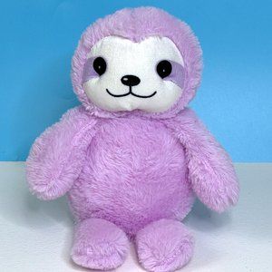 Plush Appeal Purple Sloth Lovey Soft‎ Cuddly 11" Plush Stuffed Animal Toy